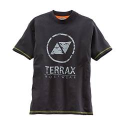Terrax Workwear T-Shirt Schwarz Gelb | XL von Terrax