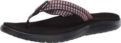 Teva Damen Voya Flip Sandal Womens Pantoffeln, Schwarz (Bar Street Multi Black Bsmbl), 36 EU von Teva