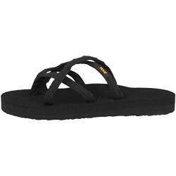 Teva Olowahu W's Damen Sport- & Outdoor Sandalen, Schwarz (mix B on Black 536), EU 37 von Teva