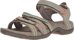 Teva W Tirra, Damen Sport- & Outdoor Sandalen, Beige (Taupe Multi), 37 EU (4 UK) von Teva