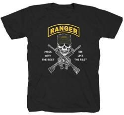 Army Ranger Swat Route Armee Soldat Navy Seals USMC Amerika USA Special Force Marine Fremdenlegion Shirt T-Shirt XXXXL 4XL von Tex-Ha