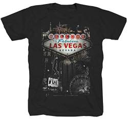 FVLFIL PIVADA Las Vegas Casino Route 66 Mafia Amerika USA Roulette USA schwarz T-Shirt Shirt 3XL… von Tex-Ha