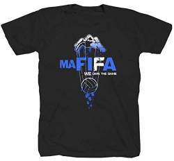 Mafifa Football Fussball Ultras Hooligans Ultra Verband EM Mafia WM Shirt T-Shirt L von Tex-Ha