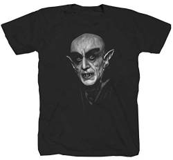 Nosferatu Kult Horror Film Blood Feast Evil Dead Vampir Dracula schwarz T-Shirt Shirt S von Tex-Ha