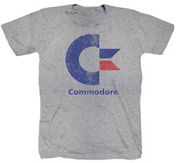 Retro Commodore Spiel Game Gamer PC Oldschool Videospiel Konsole Video Shirt T-Shirt Polo L von Tex-Ha