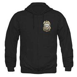 Tex-Ha DEA Logo FBI USA Navy CSI CIS Cop Police Uniform Hoodie Jacke L von Tex-Ha