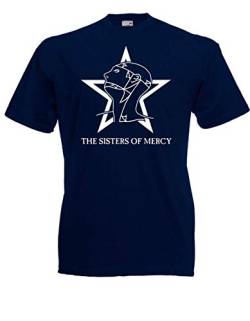 Textilfabrik Hering T-Hemd - Sisters of Mercy I The Worlds Ende 007 (Navy, L) von Textilfabrik Hering