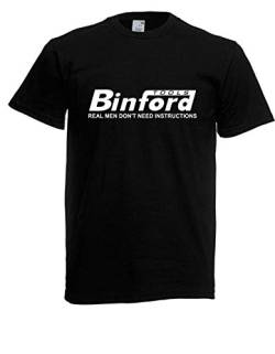 T-Shirt - Binford Tools (Schwarz, 3XL) von Textilhandel Hering