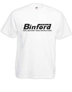 T-Shirt - Binford Tools (Weiß, XL) von Textilhandel Hering