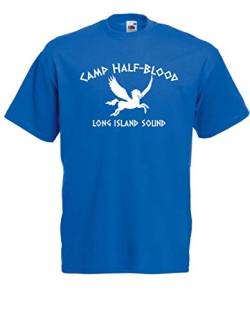 T-Shirt - Camp Halfblood (Blau, S) von Textilhandel Hering