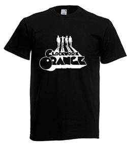 T-Shirt - Clockwork Orange (Schwarz, L) von Textilhandel Hering