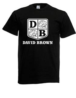 T-Shirt - David Brown (Schwarz, 3XL) von Textilhandel Hering