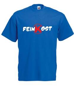 T-Shirt - Feinkost (Blau, L) von Textilhandel Hering