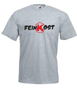 T-Shirt - Feinkost (Grau, XL) von Textilhandel Hering