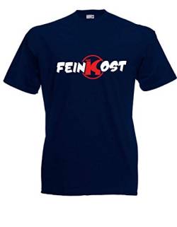 T-Shirt - Feinkost (Navy, L) von Textilhandel Hering