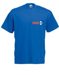 T-Shirt - MZ (Blau, L) von Textilhandel Hering