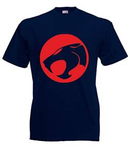 T-Shirt - Thundercats (Navy, XL) von Textilhandel Hering