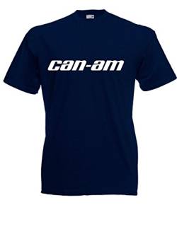 T-Shirt - can-am (Navy, XL) von Textilhandel Hering