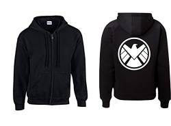 Textilhandel Hering Jacke - Agents of S.H.I.E.L.D (Schwarz, XL) von Textilhandel Hering