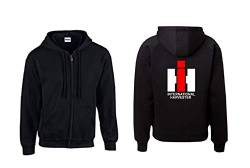 Textilhandel Hering Jacke - IHC International Harvester (Schwarz, XS) von Textilhandel Hering