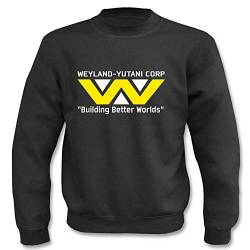 Textilhandel Hering Pullover - Weyland - Yutani Corporation (Schwarz, XXL) von Textilhandel Hering