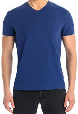 Teyli T Shirt Herren Baumwolle - Herren T Shirt mit Stilvollem Design - Tshirt Herren Ideal für Freizeit, Sport und Alltag - T-Shirt Herren Jeans Jeans S von Teyli