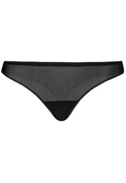 Teyli Unterwäsche Frauen Pantys Damen Gittergewebe - Slips Damen-Unterhosen Damen Unterwäsche - Frauen Unterwäsche Pantys Damen Slips - Schlichter Schnitt und Luftiges Mesh Schwarz L von Teyli