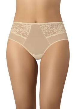 Teyli Unterwäsche Frauen Pantys Damen mit Hoher Taille - Slips Damen-Unterhosen Damen Unterwäsche - Frauen Unterwäsche Pantys Damen Slips Beige M von Teyli