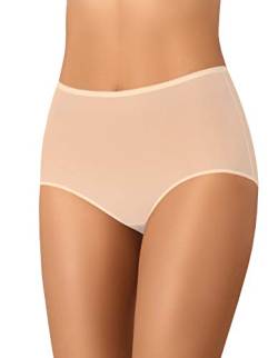 Teyli Unterwäsche Frauen Pantys Damen mit Hoher Taille - Slips Damen-Unterhosen Damen Unterwäsche - Frauen Unterwäsche Pantys Damen Slips Beige XL von Teyli