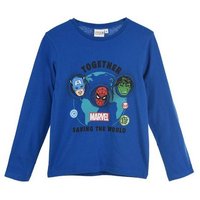 The AVENGERS Langarmshirt Captain America Hulk Spider-Man Kinder Jungen Longsleeve Shirt Oberteil von The AVENGERS