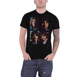 T-Shirt # L Unisex Black # White Album Faces von The Beatles