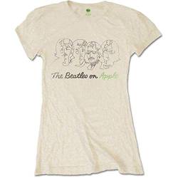 T-Shirt # M Ladies Neutral # Outline Faces on Apple von The Beatles