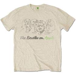 T-Shirt # S Unisex Neutral # Outline Faces on Apple von The Beatles