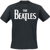 The Beatles T-Shirt - Logo - S bis XXL - für Männer - Größe L - schwarz  - Lizenziertes Merchandise! von The Beatles