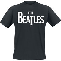The Beatles T-Shirt - Logo - S bis XXL - für Männer - Größe XL - schwarz  - Lizenziertes Merchandise! von The Beatles