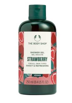 The Body Shop STRAWBERRY Shower Gel SWEET & REFRESHING 92% of the ingredients are of natural origin VEGAN 100ml von The Body Shop