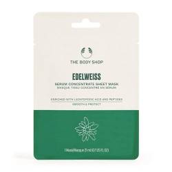 The Body Shop Serum Concentrate Sheet Mask - EDELWEISS Smooth & Protect 1 Mask von The Body Shop