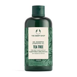 The Body Shop Teebaum-Reinigungsshampoo für fettiges Haar und Kopfhaut, veganes Seidenprotein von The Body Shop