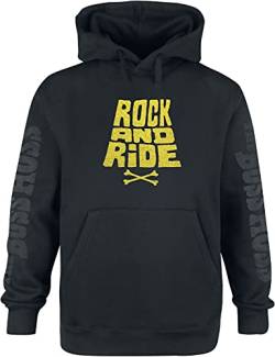 The BossHoss Rock n' Ride Hoodie Unisex Kapuzenpullover schwarz L von The BossHoss