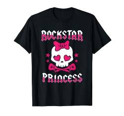 Rockstar Prinzessin Rock Star Skull Punk Gitarre Bold T-Shirt von The Bossy Brit T-shirts