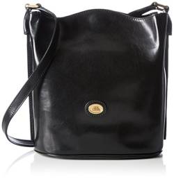 The Bridge 04704101 Damen Schultertaschen 26x28x16 cm (B x H x T), Schwarz (30 30) von The Bridge