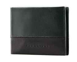 The Bridge Damiano Man Wallet Malachite/Nero ABB. Rut. Scuro von The Bridge