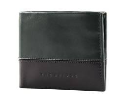 The Bridge Man Wallet Malachite/Nero ABB. Rut. Scuro von The Bridge