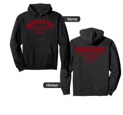 Brutaler Herren Rugby-Club Hooligan's Sport Pullover Hoodie von The Brutal Gentlemen Rugby Club Collection