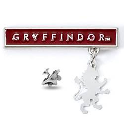 THE CARAT SHOP Unisex Kinder Harry Potter Gryffindor Bar Anstecker, Silver von The Carat Shop