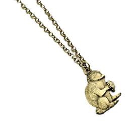 The Carat Shop Antique Brass Niffler - Fantastic Beasts Necklace FN0018 von The Carat Shop