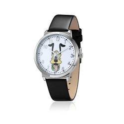 The Carat Shop Unisex Analog Uhr mit Kunstleder Armband SPW012 von The Carat Shop