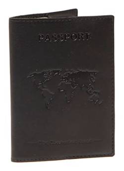 The Chesterfield Brand Passport Case Black von The Chesterfield Brand