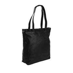 The Chesterfield Brand Wax Pull Up Bonn Shopper Tasche Leder 35 cm Laptopfach,Schwarz,Einheitsgröße von The Chesterfield Brand