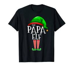 Papa Elf Family Matching Group Christmas Gift Grandpa Dad T-Shirt von The Christmas Elf Family Holiday Gift Apparel Co.